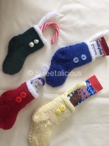 Knitted Christmas Boots