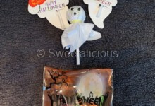 Halloween Ghost Cards with Lolly